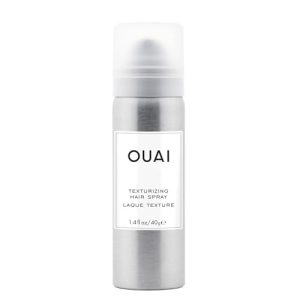 OUAI Travel Size Texturizing Hair Spray - Lightweight, Volumizing, Oil-Absorbing, 1.4 fl oz