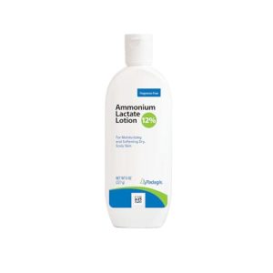 Padagis Ammonium Lactate Lotion 12%, 8 oz, Fragrance-Free for Dry Skin