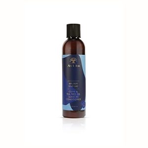 As I Am Leave-In Conditioner for Dry, Itchy Scalp - 8 oz, with Piroctone Olamine & Oils