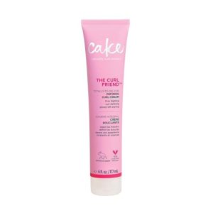 Cake Beauty Curl Friend Cream - Defining, Anti-Frizz, Heat Protectant, Vegan & Cruelty-Free