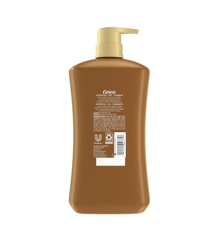 Caress Exfoliating Body Wash Shea Butter Brown Sugar 30 oz Large Size - Image 2