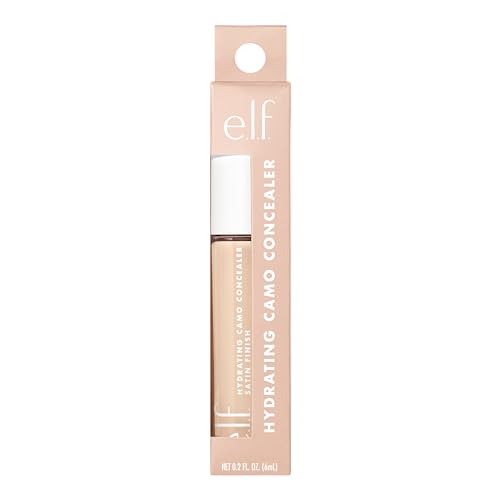 E.l.f. Hydrating Camo Concealer, Full Coverage, Light Ivory, 25 Shades, 0.20 Fl Oz - Image 6