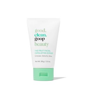 Good Clean Goop Fruit Facial Exfoliating Scrub with AHA & Grape Seed, 2 fl oz