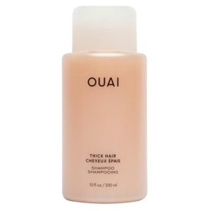 OUAI Thick Shampoo - Moisturizing Keratin Formula for Thick Hair, 10 oz, Sulfate-Free