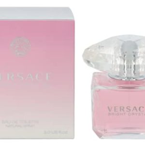 Versace Bright Crystal Eau de Toilette Spray for Women, 3 oz
