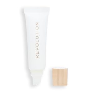 Revolution Beauty Juicy Peptide Lip Balm, Hydrating, Plumping, Vitamin E, Clear Ice 0.27 oz