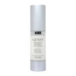 GENIX Placenta Extract Hyaluronic Acid Caffeine Eye Repair Cream 0.5 oz