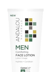 Andalou Naturals CannaCell MEN Face Lotion, 3.1 oz - Comforting Formula
