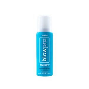 Blowpro Faux Dry Spray Shampoo 1.6oz - Waterless Oil Removal & Volume Boost, Travel Size