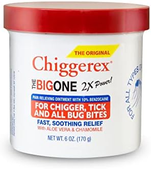 2X Power First Aid Ointment for Bug Bites with Aloe & Chamomile, 6 oz