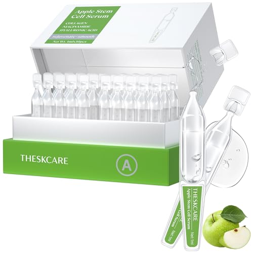30 Ampoules Anti-Aging Apple Stem Cell Serum with Collagen, Hyaluronic Acid & Niacinamide