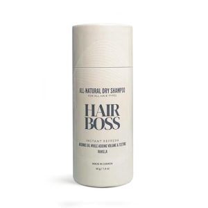 Natural Dry Shampoo Powder - 1.4 Oz Travel Size, Talc & Benzene Free