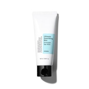 COSRX Overnight Rice Spa Mask 60ml | 68% Rice Extract, Niacinamide, Cruelty-Free