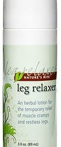 Nature’s Rite Leg Relaxer™ 3 oz – All-Natural Lotion for Restless Legs & Cramps