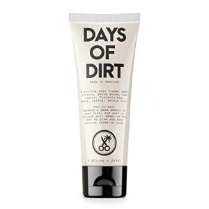 Days of Dirt Hair Styling Cream - No-Hold Grooming for Dry, Frizzy Hair, 6.8oz