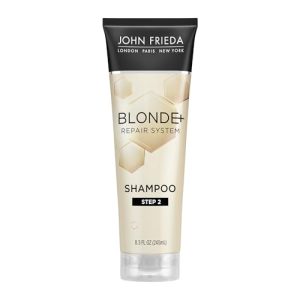 John Frieda Bond-Building Repair Shampoo for Blonde, Damaged Hair, Vegan & Cruelty-Free 8.3 Fl Oz