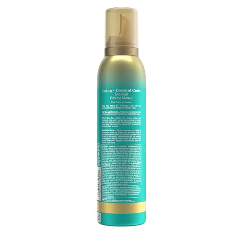 OGX Coconut Curls Decadent Creamy Mousse, 7.9 oz - Image 6