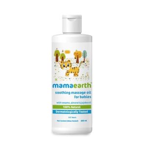Mamaearth Baby Massage Oil ? Nourishing & Gentle 200ml