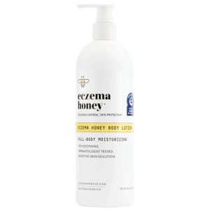 Eczema Honey Oatmeal Hand and Body Lotion Cream for Dry Skin Relief 16 Oz