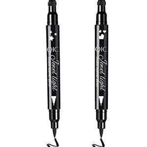 Go Ho 2 PCS Waterproof Heart & Star Eyeliner Set