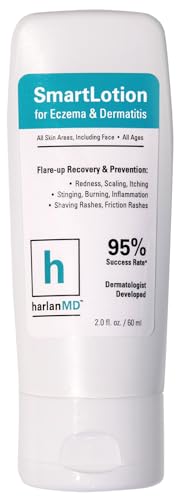 SmartLotion Cream for Dermatitis & Eczema, 2 Fl Oz, Prebiotic Formula