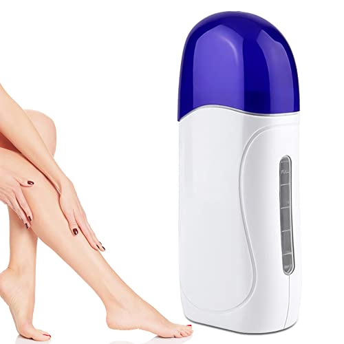 Portable Wax Roller Kit for Hair Removal, Soft Wax Heater, Travel-Friendly