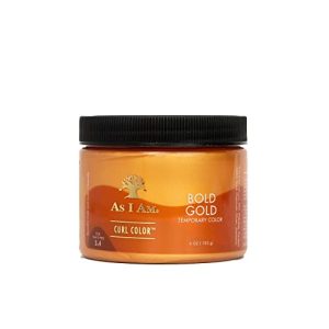 As I Am Bold Gold Curl Color Gel - 6 oz, Temporary, Medium Hold, Vegan