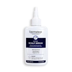 Dermeleve Scalp Serum for Itch, Dermatitis & Psoriasis - Moisturizing Treatment (1 Pack)