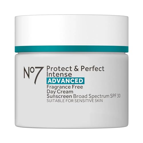 No7 Protect & Perfect Intense Day Cream SPF 30 - Anti-Aging Moisturizer (50ml)
