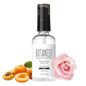 Botanist Organic Apricot and Rose Hair Oil Serum 80ml