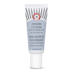 First Aid Beauty Hydrating Eye Cream with Hyaluronic Acid – Reduces Puffiness & Fine Lines, 0.5 oz