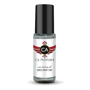Baccarat 540 Impression Body Oil Roll-On for Women & Men, Alcohol-Free, 0.14 Fl Oz
