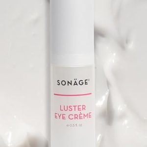 SONAGE Luster Eye Cream Vegan Collagen for Dark Circles Puffiness Wrinkles 1oz
