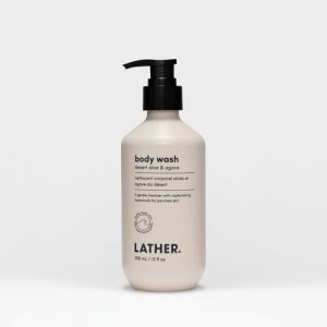 LATHER Aloe & Agave Body Wash | Hydrating, Paraben/Sulfate Free | 12 oz