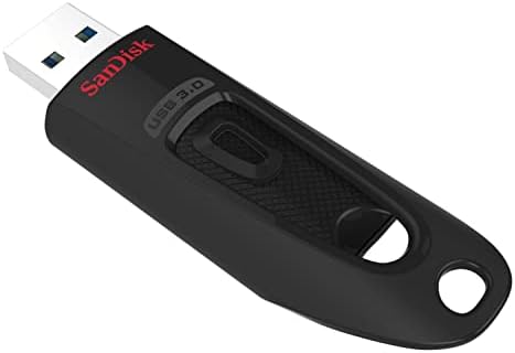 SanDisk 128GB Ultra USB 3.0 Black Flash Drive, New