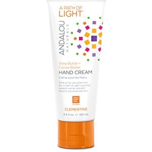 Andalou Naturals Clementine Hand Cream, 3.4 oz - Hydrating Moisturizer