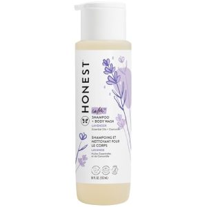 Honest Company Lavender Calm 2-in-1 Baby Shampoo & Body Wash 18 fl oz Tear-Free Formula