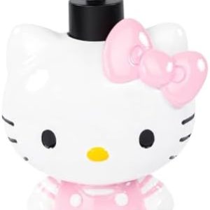 Hello Kitty Pink & White Resin Soap Dispenser - Bathroom Accessory