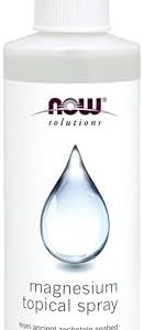 NOW Magnesium Topical Spray, Zechstein, 8 Fl Oz