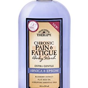 Village Naturals Therapy Body Wash for Chronic Pain & Fatigue, 20 fl oz