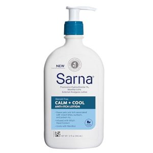 Sarna Calm & Cool Steroid-Free Anti-Itch Lotion, 12 oz