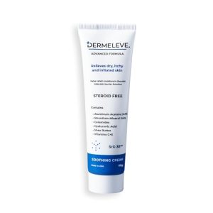 Dermeleve Extra Strength Anti-Itch Cream for Psoriasis, Allergies & Bug Bites 60g