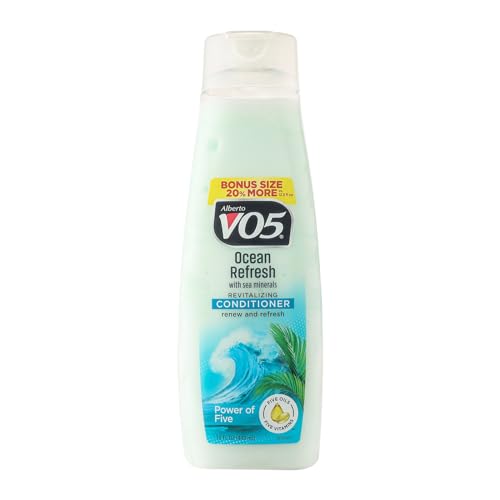 Alberto VO5 Ocean Refresh Conditioner, 15 oz - Revitalizing with Essential Oils & Vitamins