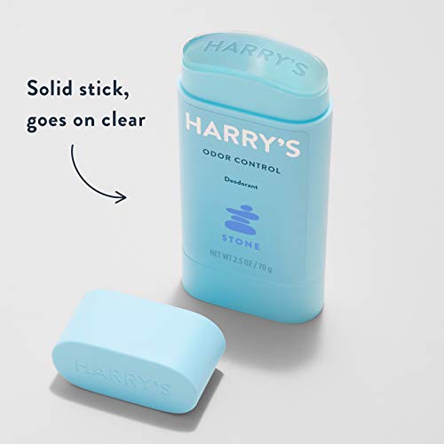 Harry's Men's Stone Scent Aluminum-Free Deodorant, 2.5 Oz Each, 3-Pack Bundle - Image 5