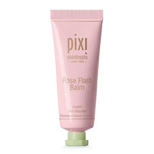 Pixi Beauty Rose Flash Balm 45 ml | 3-in-1 Moisturizer, Mask & Primer