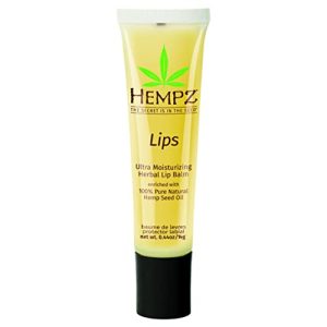 HEMPZ Herbal Lip Balm - Ultra Moisturizing, Natural Hemp Seed Oil, 0.44 oz