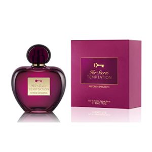 Antonio Banderas Her Secret Temptation Eau de Toilette for Women 2.7 Fl Oz