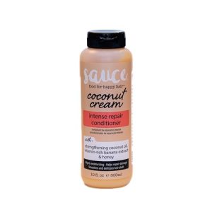 Sauce Beauty Intense Repair Coconut Cream Conditioner with Banana - 10 Fl Oz