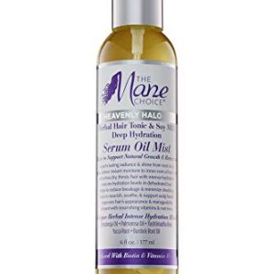 Heavenly Halo Herbal Hair Tonic & Soy Milk Serum Oil Mist - 6 oz, Yellow