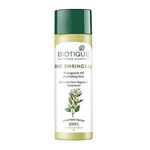 Biotique Bhringraj Therapeutic Hair Growth Oil 4.06 oz for Healthy Scalp